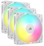 Ventilador pc corsair rs120 argb paquete de 3 co-9050185-ww blanco