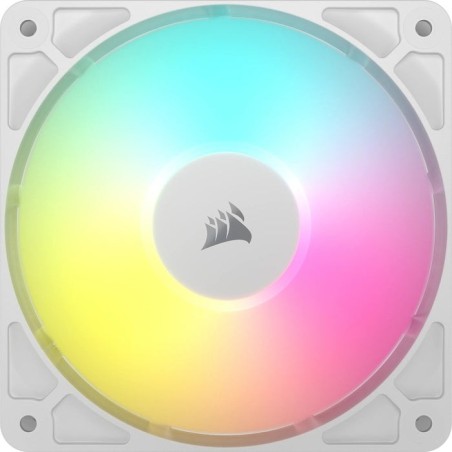 Ventilador pc corsair rs120 argb paquete de 3 co-9050185-ww blanco