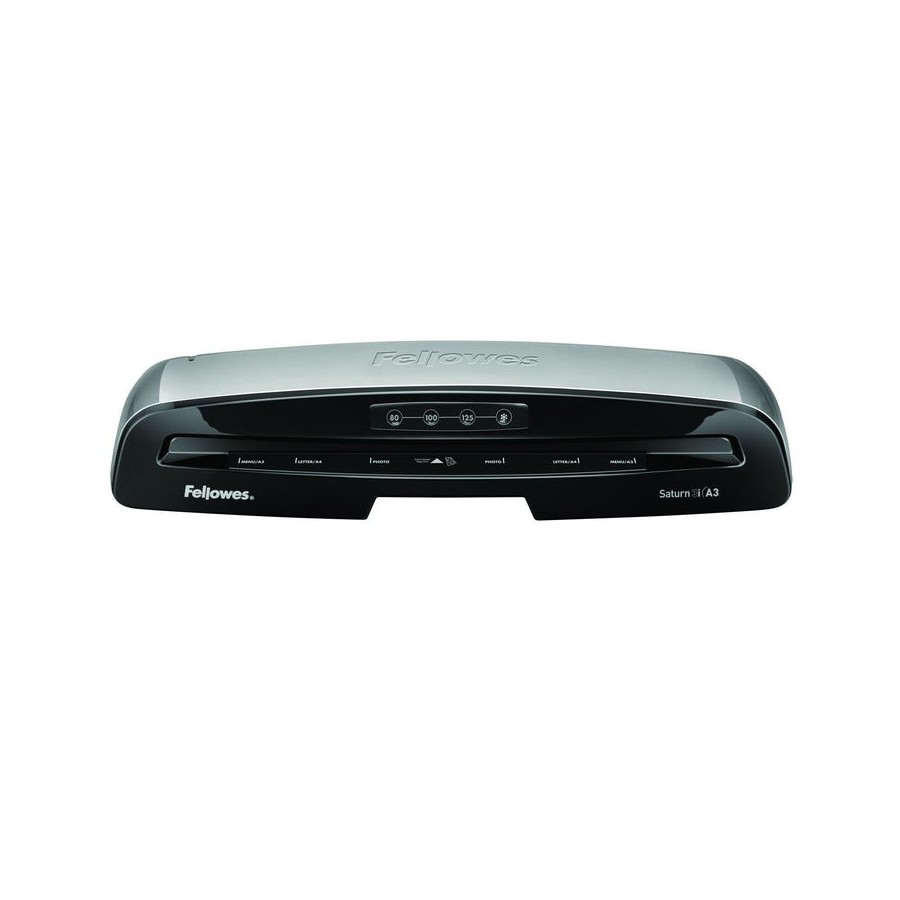 Plastificadora fellowes saturn 3i a3 hasta a3 y 125 micras gris y negra
