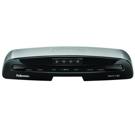 Plastificadora fellowes saturn 3i a3 hasta a3 y 125 micras gris y negra
