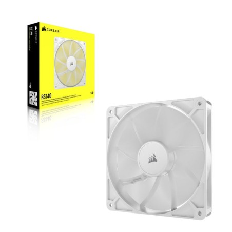 Ventilador pc corsair rs140 pwm  co-9050194-ww blanco