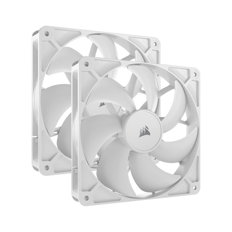 Ventilador pc  corsair rs140 pwm blanco, paquete de 2 co-9050195-ww