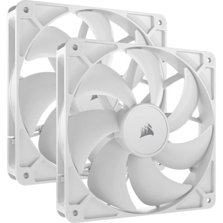 Ventilador pc  corsair rs140 pwm blanco, paquete de 2 co-9050195-ww