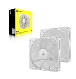 Ventilador pc  corsair rs140 pwm blanco, paquete de 2 co-9050195-ww