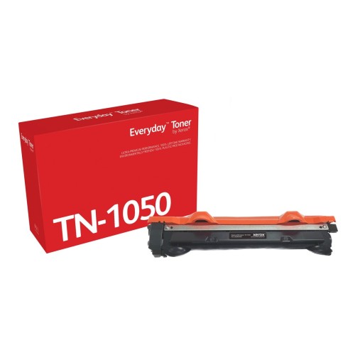 Toner everyday compatible con brother tn1050, capacidad estándar