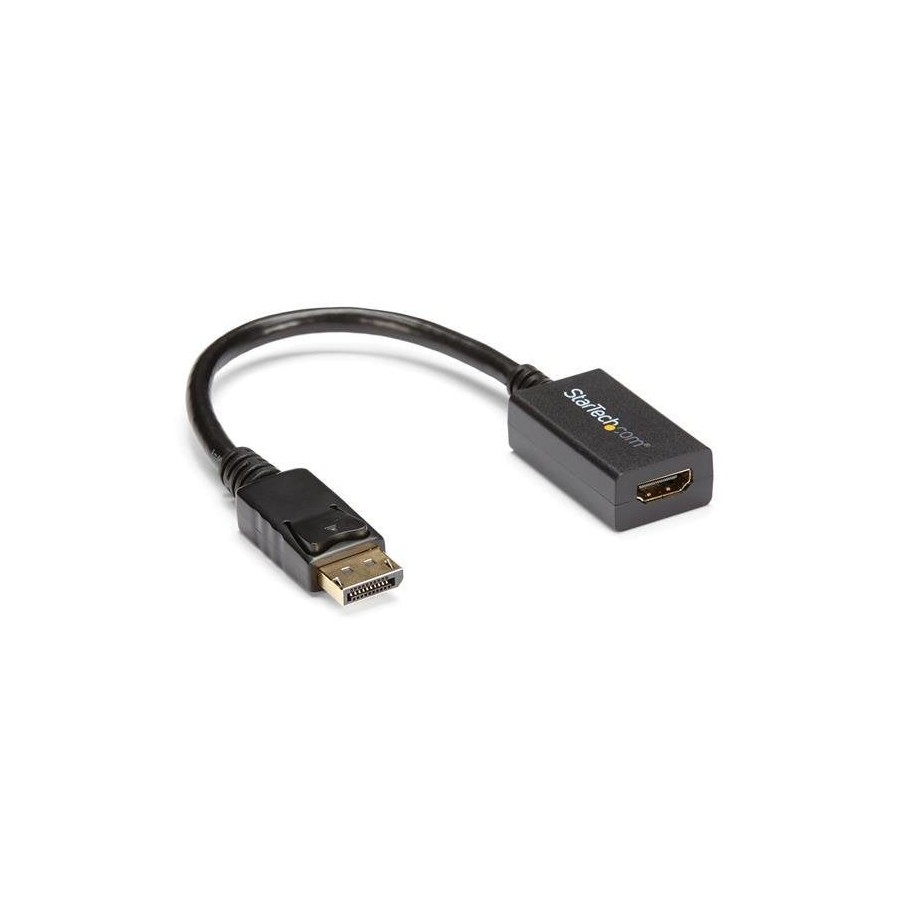 Startech adaptador displayport a hdmi m/h 1920x1200 pasivo dp2dvi2