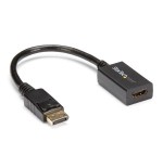 Startech adaptador displayport a hdmi m/h 1920x1200 pasivo dp2dvi2