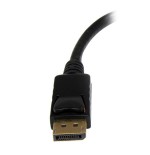 Startech adaptador displayport a hdmi m/h 1920x1200 pasivo dp2dvi2