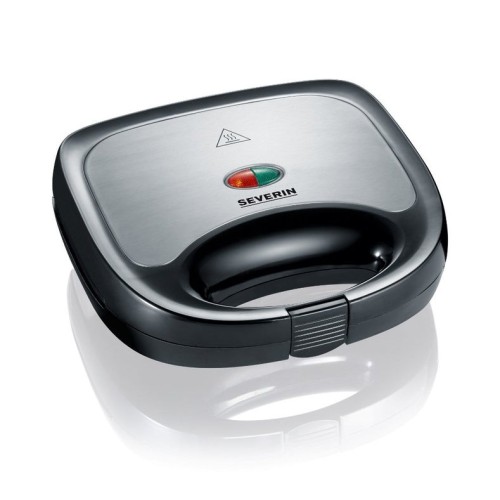 Severin sa 2969 sandwichera 600 w negro, acero inoxidable