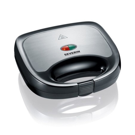 Severin sa 2969 sandwichera 600 w negro, acero inoxidable