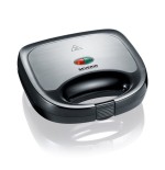 Severin sa 2969 sandwichera 600 w negro, acero inoxidable