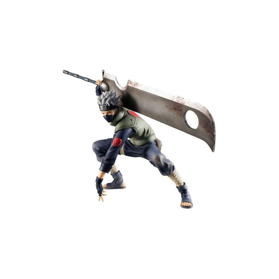 Figura megahouse gem series naruto kakashi hatake great ninja war 15th anniversary