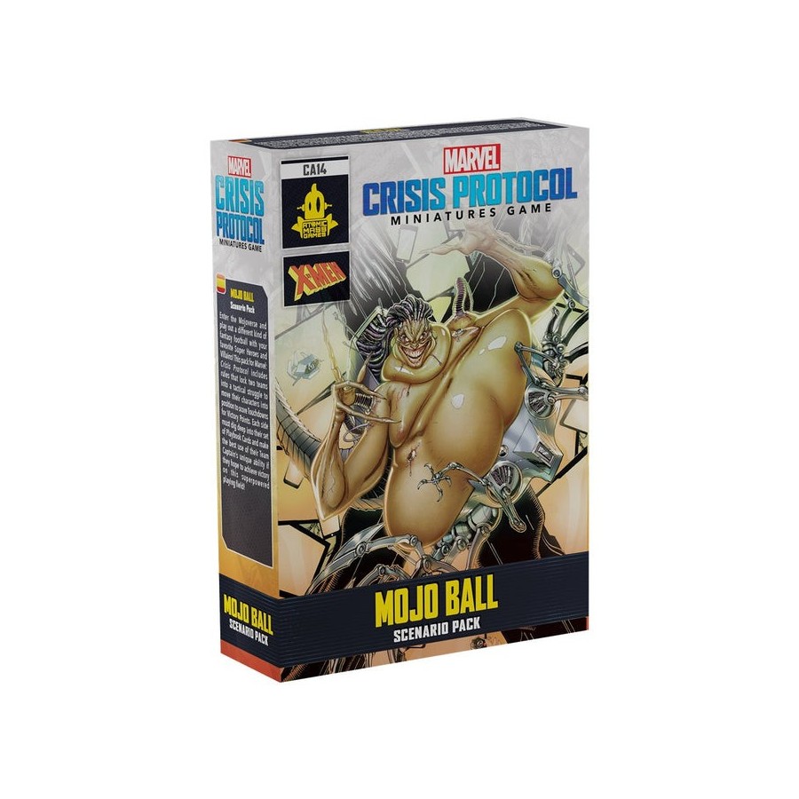 Juego de mesa marvel crisis protocol mojo ball scenario pack edad recomendada 14 años