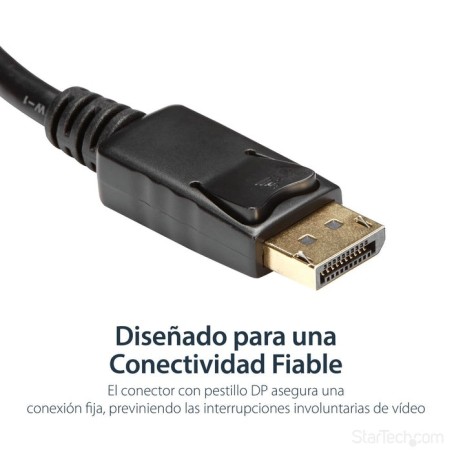 Startech adaptador displayport a hdmi m/h 1920x1200 pasivo dp2dvi2