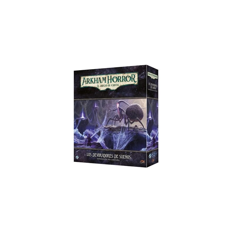Juego de mesa arkham horror lcg los devoradores de sueños expansion campaña edad recomendada 14 años