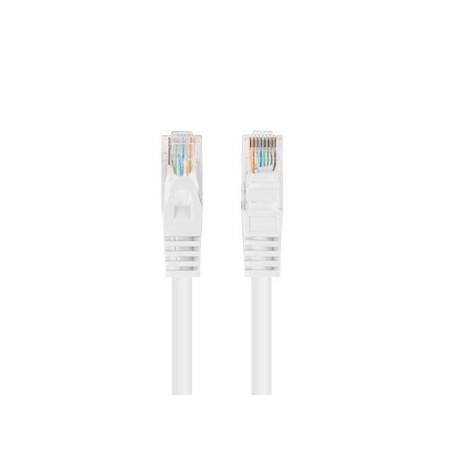 Lanberg cable de red cat.6 utp 0.25m blanco 10-pack