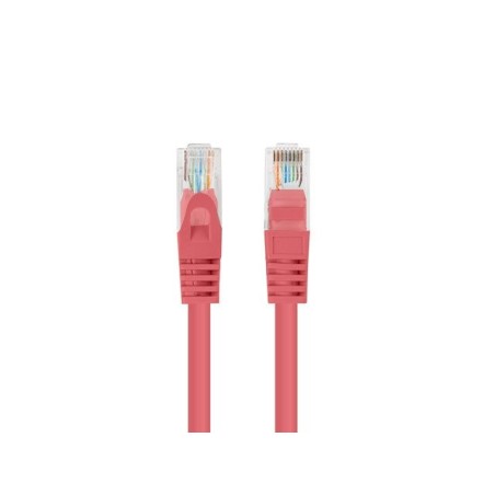 Lanberg cable de red cat.6 utp 3m rojo 10-pack