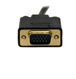 Startech cable displayport a vga 1.80m  convertidor activo 1080p negro dp2vgamm6b