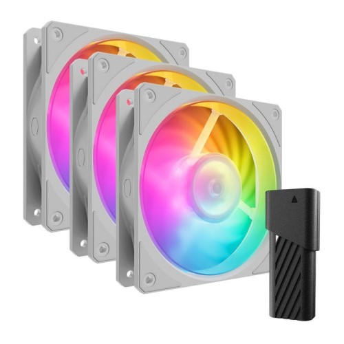 Ventilador pc cooler master mobius 120p argb 120x120x25,  mfz-m2dw-243p2-r1