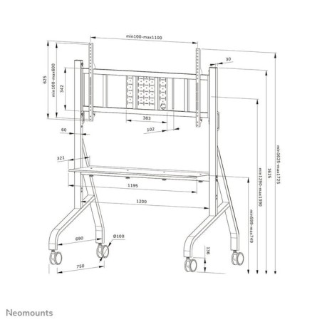 Soporte  neomounts de suelo