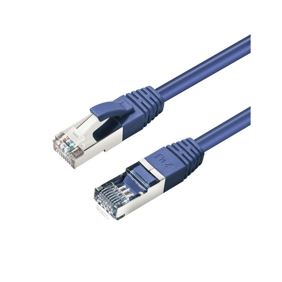 Cat6a s/ftp 5m blue lszh shielded network cable, lszh,