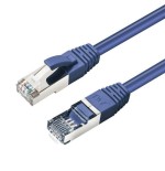 Cat6a s/ftp 5m blue lszh shielded network cable, lszh,