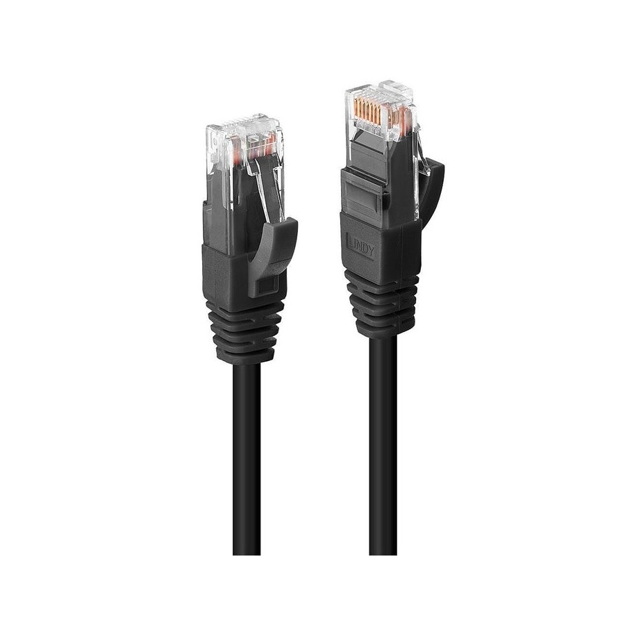 7.5m cat.6 u/utp lszh network  cable, black