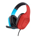 Auriculares gaming con micrófono trust gaming gxt 416s zirox jack 3.5 azules y rojos