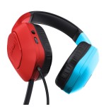 Auriculares gaming con micrófono trust gaming gxt 416s zirox jack 3.5 azules y rojos