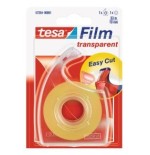 Tesa tesafilm cinta autoadhesiva transparente 19mmx33m - resistente al desgarro - sin pvc