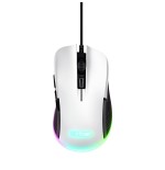 Raton gaming gxt922 ybar blanco/negro rgb trust hasta 7200ppp/ iluminación led rgb/ 6 botones programables