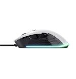 Raton gaming gxt922 ybar blanco/negro rgb trust hasta 7200ppp/ iluminación led rgb/ 6 botones programables