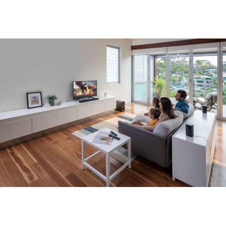 Sony barra de sonido + sub 5.1 bt 400w dolby usb opt negro hts20r