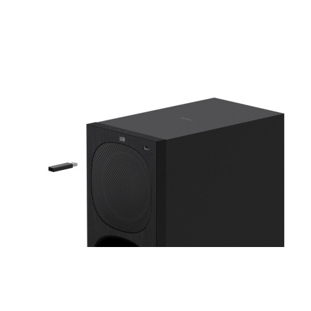 Sony barra de sonido + sub 5.1 bt 400w dolby usb opt negro hts20r