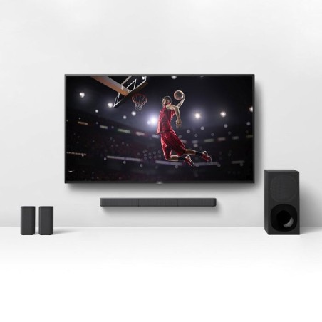 Sony barra de sonido + sub 5.1 bt 400w dolby usb opt negro hts20r