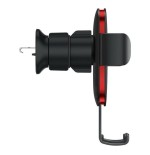 Soporte baseus para coche rejilla metal age gravity air 2 negro y rojo
