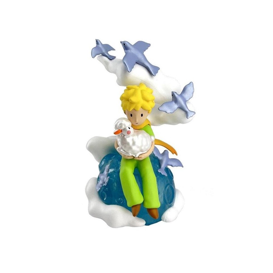 Figura el principito y oveja del planeta  9cm