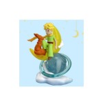 Figura   el principito y el zorro en la luna 8cm