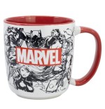 Taza cerámica élite 380ml patron marvel (en caja regalo)