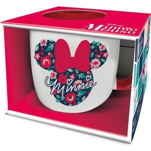 Taza cerámica elite minnie 380ml en caja regalo