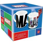 Taza cerámica avenger 325ml cambio color (caja regalo)