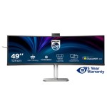Monitor  philips 49b2u6903ch 00 48.8" 5120x1440 va curved h a 170mm superwide usb-c 75hz dp 2xhdmi usb hub speakers webcam