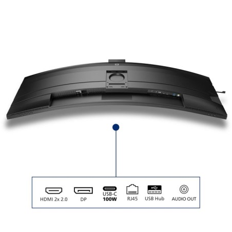 Monitor  philips 49b2u6903ch 00 48.8" 5120x1440 va curved h a 170mm superwide usb-c 75hz dp 2xhdmi usb hub speakers webcam