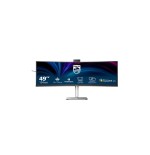 Monitor  philips 49b2u6903ch 00 48.8" 5120x1440 va curved h a 170mm superwide usb-c 75hz dp 2xhdmi usb hub speakers webcam
