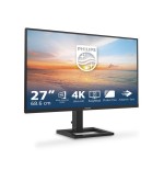 Monitor philips 27e1n1900ae 00 27" ips 4k uhd 60hz 350cd m2 4ms 2xhdmi2.0 usb tipo c pd65w usb hub speakers height adj.