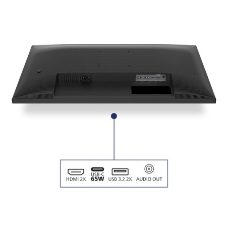 Monitor philips 27e1n1900ae 00 27" ips 4k uhd 60hz 350cd m2 4ms 2xhdmi2.0 usb tipo c pd65w usb hub speakers height adj.