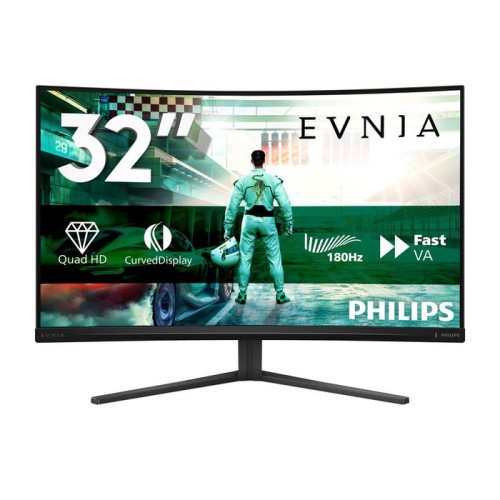 Monitor gaming philips 32m2c3500l 00 31.5" va qhd 180hz 300cd m2 1ms 2xhdmi2.0 dp