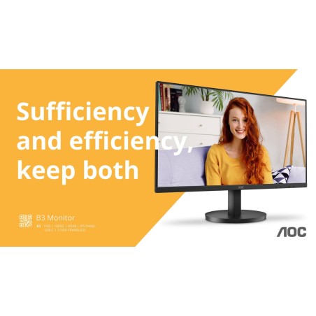 Monitor aoc u27b3m 27" 3840x2160 2xhdmi dp black