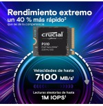 Crucial p310 ssd 2 tb interno m.2 2230 pcie 4.0 (nvme)