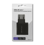 Cargador  qoltec 51717  45w  5-20v  2.25-3a  usb tipo c pd  usb  negro